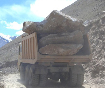 Dump truck -Stone truck