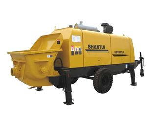 Trailer Mounted Concrete Pump  HBT8016R