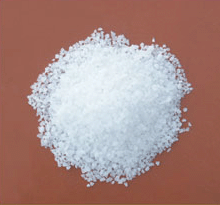 Refined quartz sand